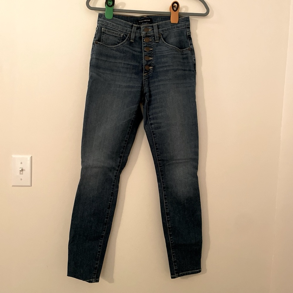 Women’s Lucky Brand high-rise skinny jeans, size 4